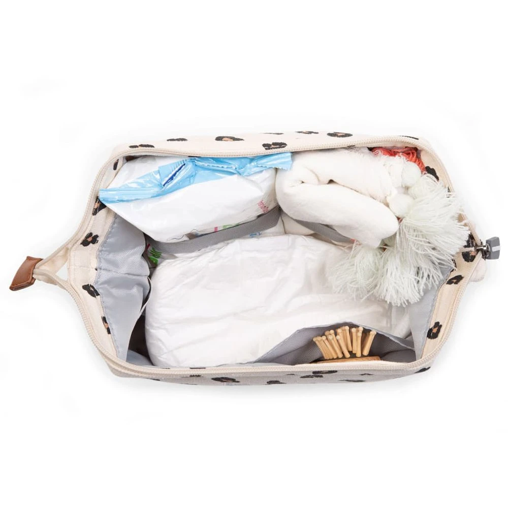 Childhome Toiletry Bag ``baby Necessities`` Leopard 2 Childhome Toiletry Bag ``baby Necessities`` Leopard - Image 2