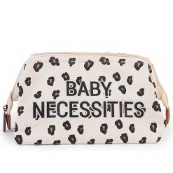 Childhome Toiletry Bag ``baby Necessities`` Leopard