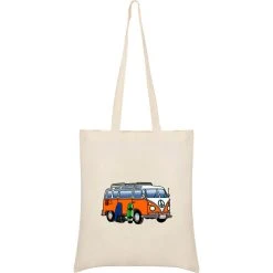 Hippie Van Wakeboard Tote Bag