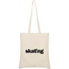 Word Skating Tote Bag