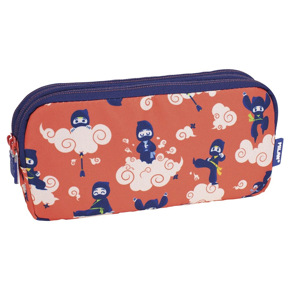 Milan 3 Zip Pencil Case Ninjutsu Special Series 1 Milan 3 Zip Pencil Case Ninjutsu Special Series