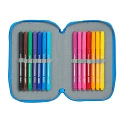 Safta Cars Double Filled 28 Pieces Pencil Case -Fashion Bag safta cars double filled 28 pieces pencil case 5