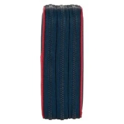 Safta F.C Barcelona Corporative Triple Pencil Case -Fashion Bag safta f.c barcelona corporative triple pencil case 2