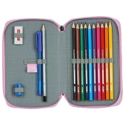 Safta Moos Paradise Double Small 28 Pieces Pencil Case -Fashion Bag safta moos paradise double small 28 pieces pencil case 2