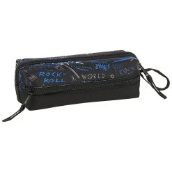 Safta Paul Frank Rock N´Roll 3 Zippers Pencil Case -Fashion Bag safta paul frank rock nroll 3 zippers pencil case 1