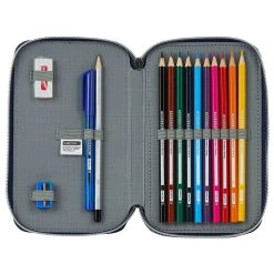 Safta Star Wars Death Star Double Small 28 Pieces Pencil Case -Fashion Bag safta star wars death star double small 28 pieces pencil case 2