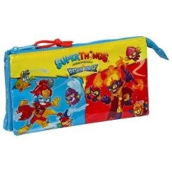 Safta Supershings ´´Rescue Force´´ Triple Pencil Case