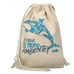 TOTTO Whale Ecofriendly Gymsack